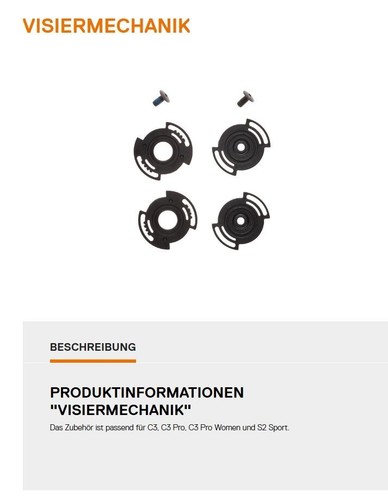 Schuberth visiermechanik - schuberth,