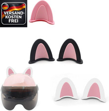 Katzenohren Motorradhelm